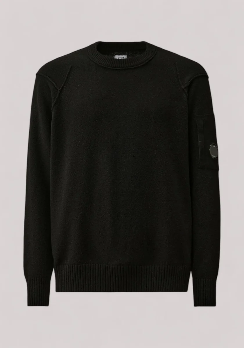 MAGLIA UOMO LAMBSWOOL BLACK