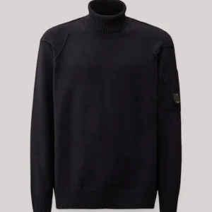 MAGLIA UOMO GIROCOLLO LAMBSWOOL BLACK