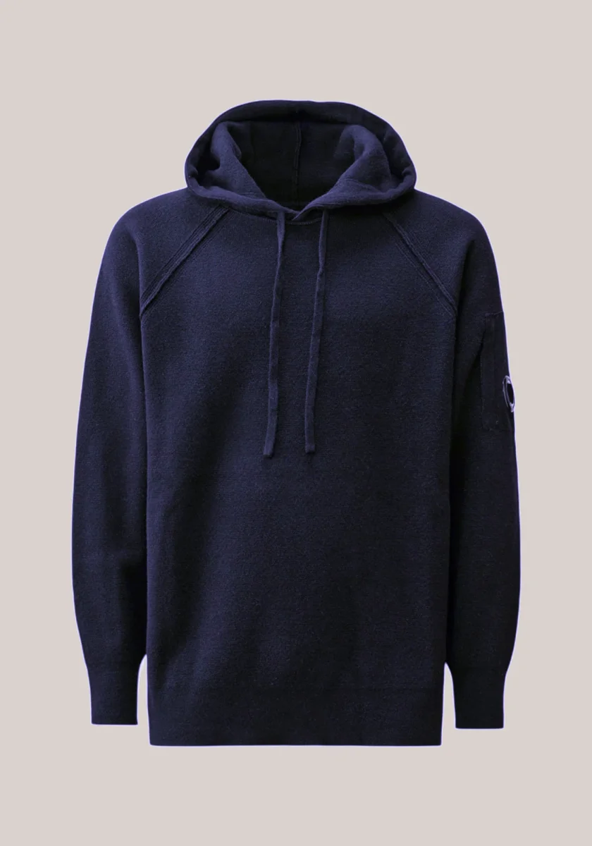 MAGLIA UOMO CON CAPPUCCIO TOTAL ECLIPSE