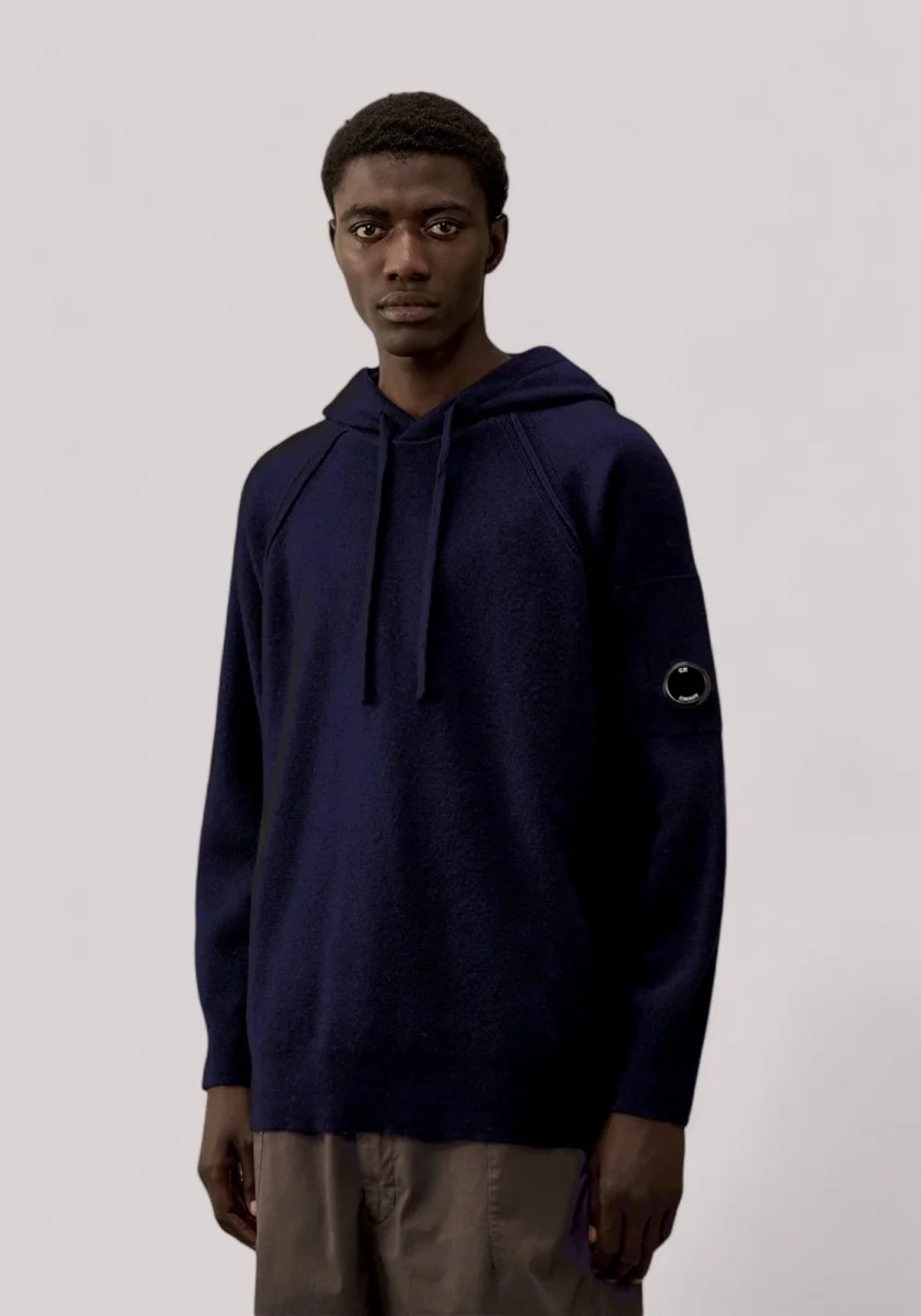 MAGLIA UOMO CON CAPPUCCIO TOTAL ECLIPSE - immagine 3