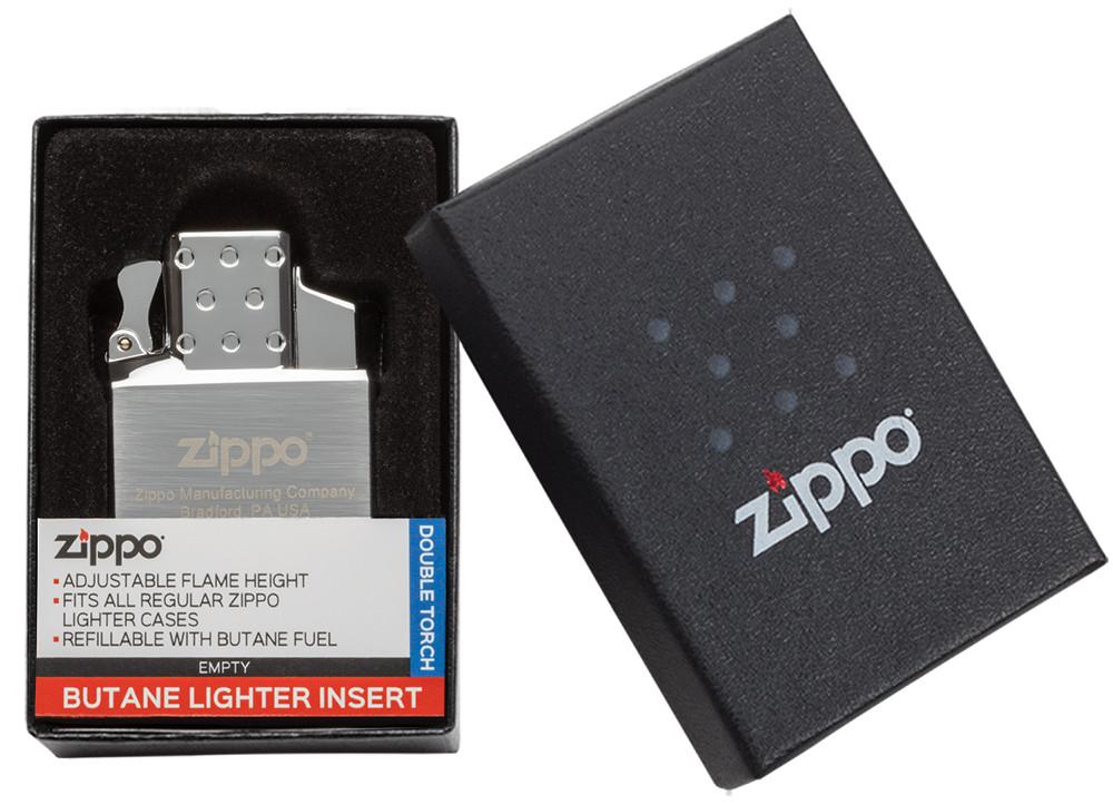Zippo Inserto Fiamma Doppia Argento 65827 fiamma doppia - immagine 5