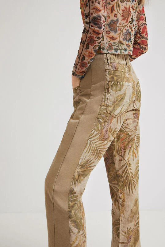 Desigual Ibrido Tropicale Comfort Fit Multicolore Donna - immagine 5