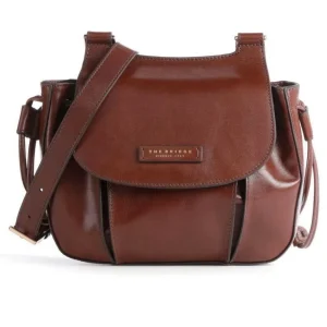 The Bridge Shopper Media Spalla Tracolla Crossdoby Camilla Marrone Donna