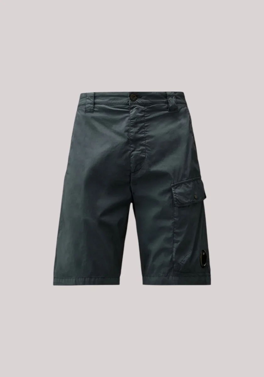 BERMUDA UOMO CARGO STRETCH BLU TOTAL ECLIPSE