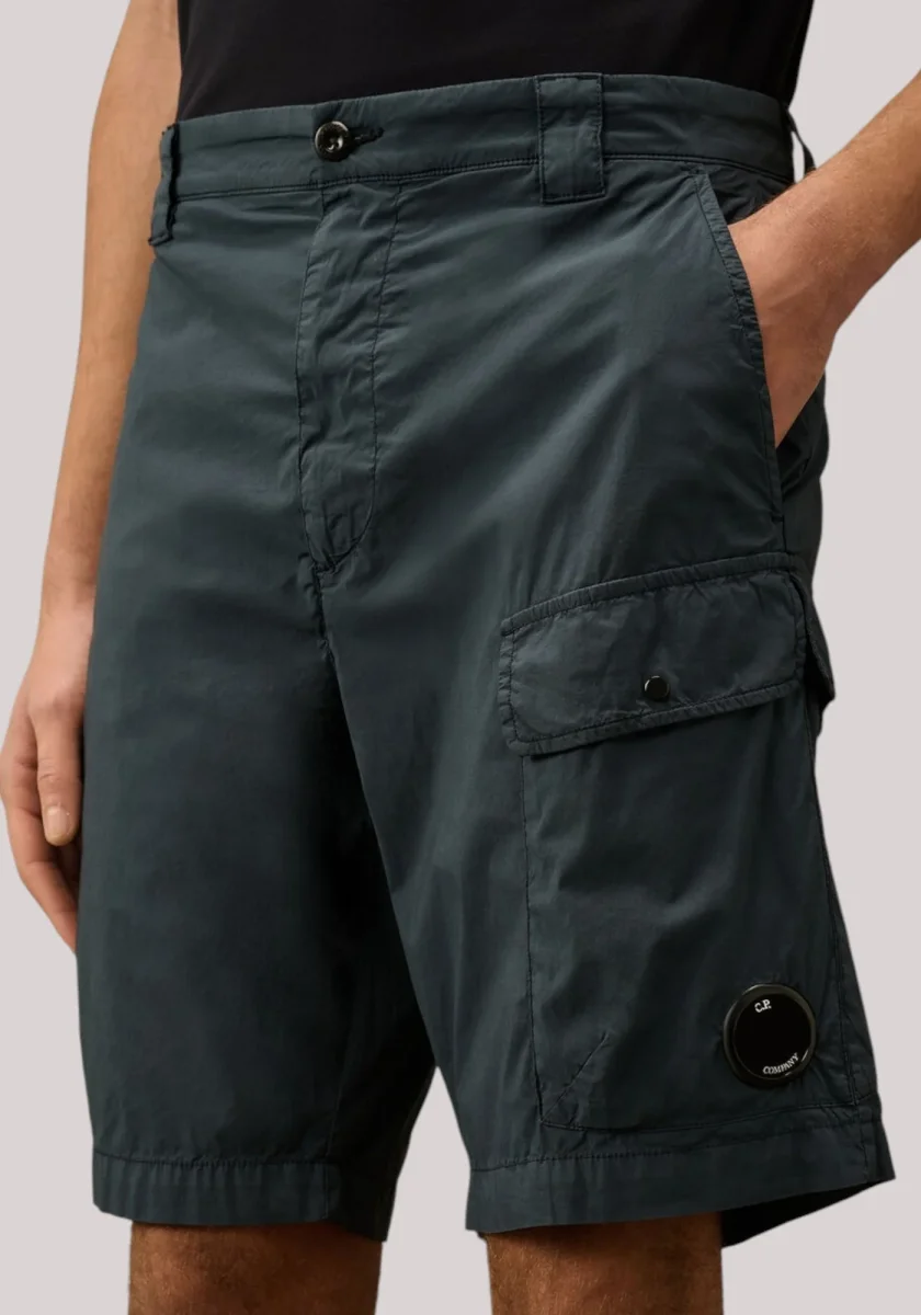 BERMUDA UOMO CARGO STRETCH BLU TOTAL ECLIPSE - immagine 5