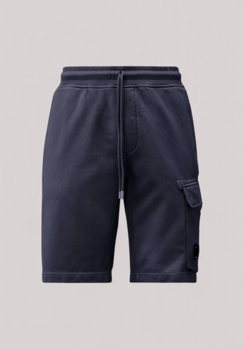 BERMUDA UOMO COTTON CARGO BLU TOTAL ECLIPSE