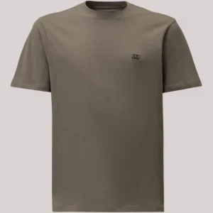 T-SHIRT UOMO JERSEY LOGO PATCH IVY GREEN