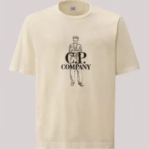 T-SHIRT UOMO IN JERSEY GAUZE WHITE