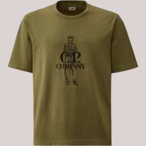T-SHIRT UOMO IN JERSEY THYME GREEN