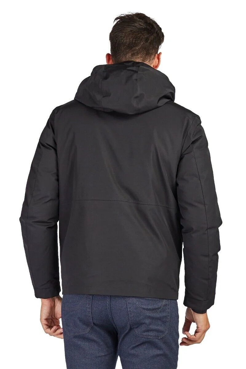 Colmar Piumino Corto Poliestere/Cotone Nero - immagine 6