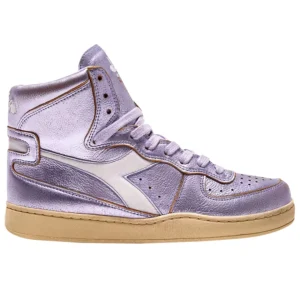 Diadora Heritage Sneaker MI Basket Pelle Laminata Viola