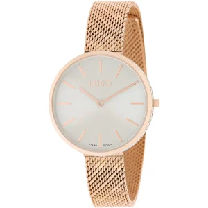 Liu Jo orologio Glamour Globe Gold Rose Milano 31 mm acciaio TLJ1376