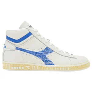 Diadora Game L High Retrò Pelle Bianco