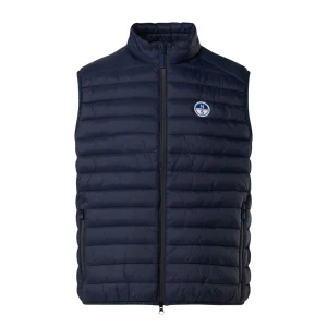 North Sails smanicato vest giubbino piumino leggero gilet zephyr antivento acqua 603347-0802
