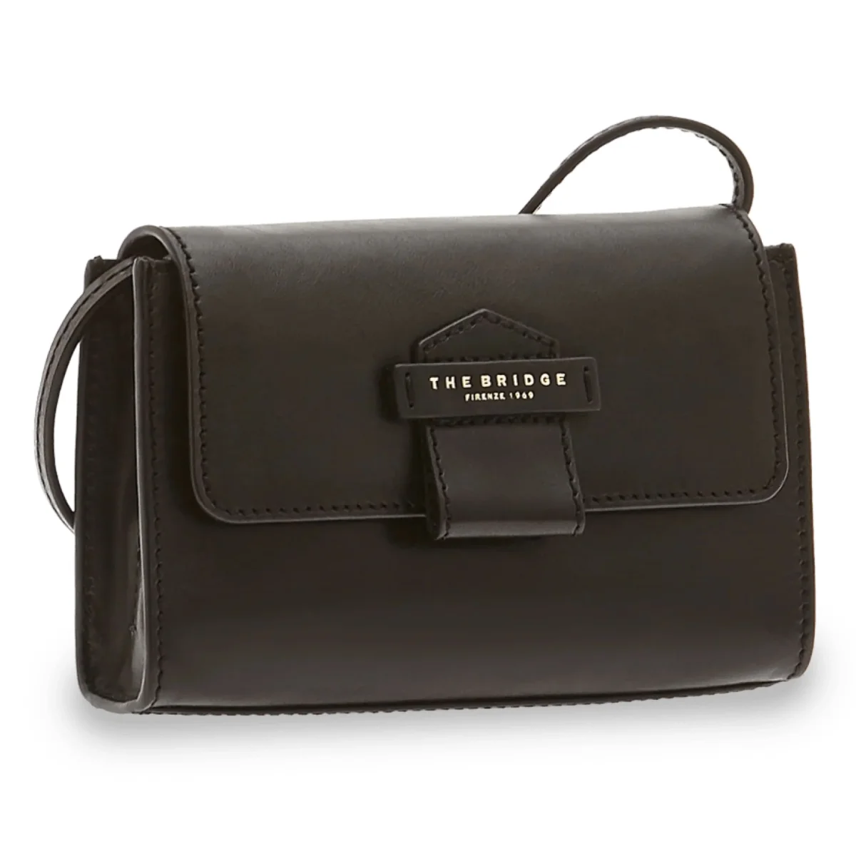 The Bridge Mini Borsa Tracolla Linea Cernaia Pochette Nero Donna