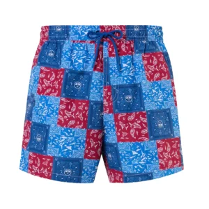 North Sails BASIC volley BEACHWEAR Costume da bagno 673720 blu fantasia 42