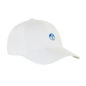 North Sails Cappello Baseball Trucker Cap cotone biologico bianco 623260 0101