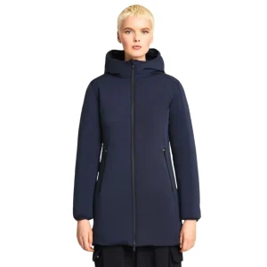 Ciesse Piumini Ysabel 3.0 Parka Giacca Impermeabile Softshell Cappuccio Blu scuro Donna