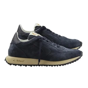 Valsport Sneaker Con Tomaia In Suede Scamosciato Blu Scuro Uomo