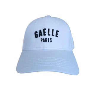 Gaelle Baseball In Cotone Con Ricamo Bianco Uomo Donna