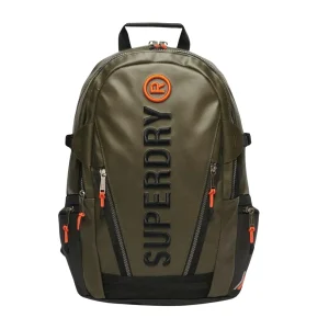 Superdry Zaino Tarp emb ruchsack ricamo logo olive green