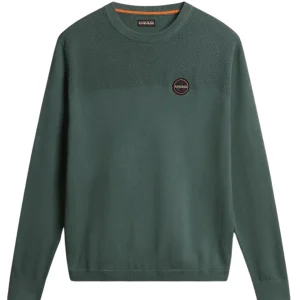 Napapijri Maglione Derri Cotone Verde