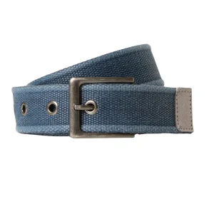 North Sails cintura belt 100% cotone archivio canvas vintage blu 0802 - taglia unica regolabile