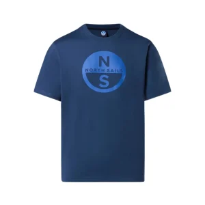 North Sails T-shirt maglia maglietta 692972 BASIC Big Logo 0787