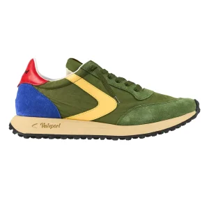 Valsport Scarpe Sneaker Uomo Start Nylon Vintage Verde Multicolore Jelly