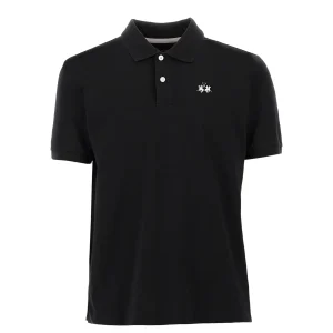 La Martina Polo Classica In Piquet Regular Fit Nero uomo