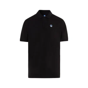 North Sails Polo maglia maglietta con logo nero 692451 0999