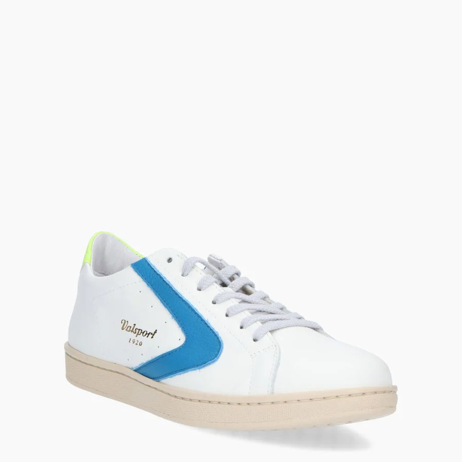 Valsport Sneakers Artigianali Pelle Boomerang Bianco Uomo - immagine 4