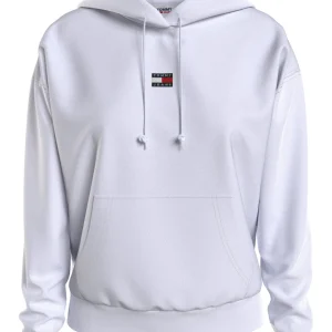 Tommy Jeans Logo Cotone Bianco