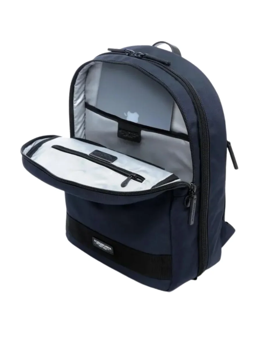 Spalding & Bros A.g. Soft Travel Backpack Blu Unisex - immagine 4