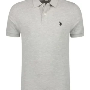 U.s. Polo Assn. Maglietta Polo King 41029 Grigio Chiaro 188 Uomo