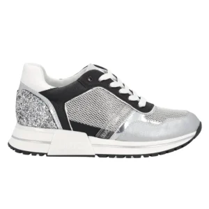 Liu Jo Sneakers Kiss 03 Similpelle Argento