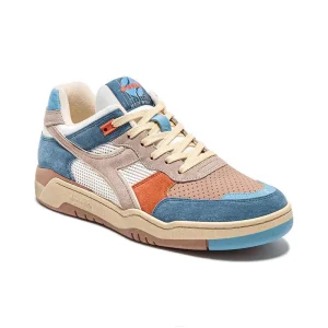 Diadora Heritage Sneaker Casual B.560 Tourney Italia Multicolore Avio Unisex