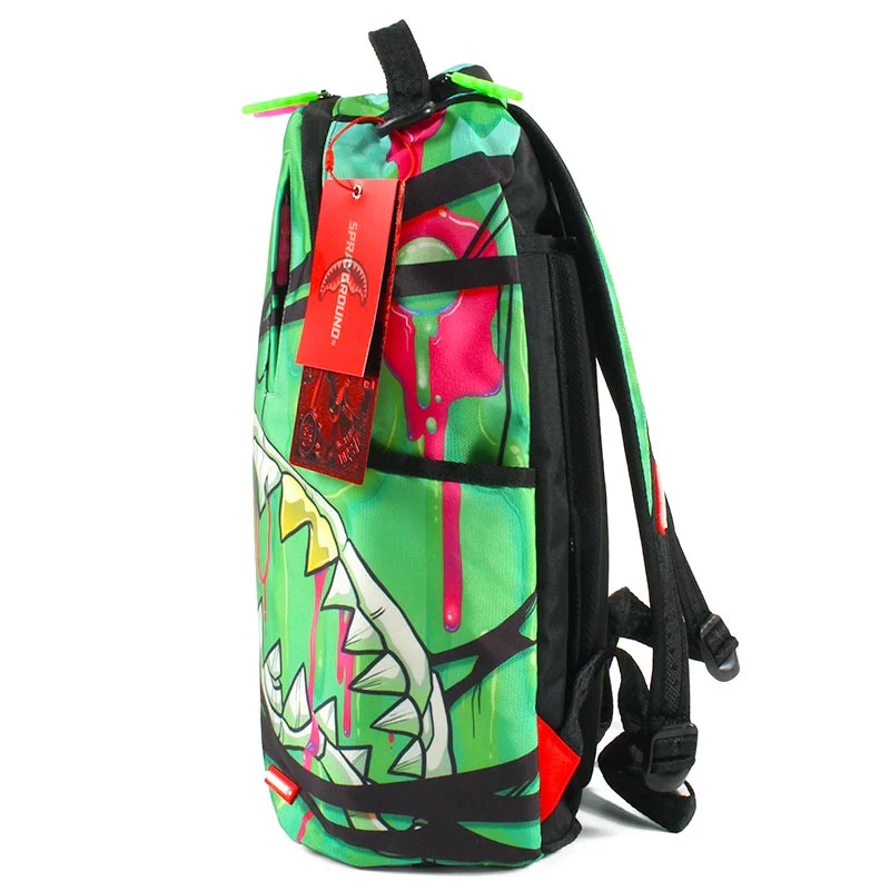Sprayground Zaino Big Backpack Scuola City Viaggio Shark halloween - immagine 5