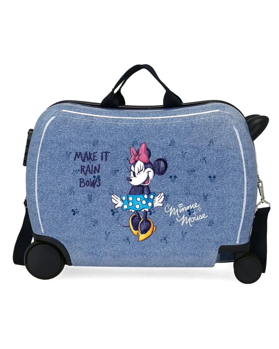 Disney Valigia Per 4 Ruote Minnie Make It Rain Viola Bambino