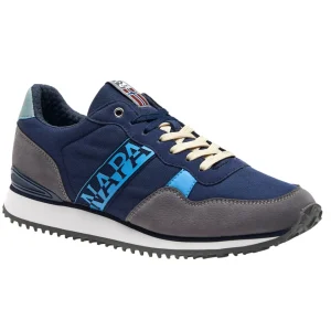 Napapijri Sneakers Basse Pelle/Tessuto Blu