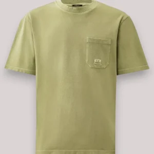 T-SHIRT UOMO PIQUET MOSS GRAY