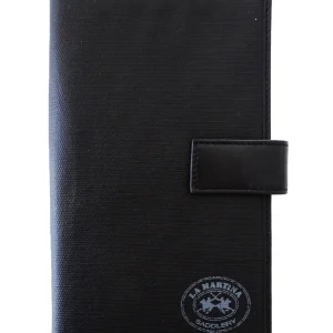 La Martina Porta Documenti Traveler Doc Case Nero Uomo