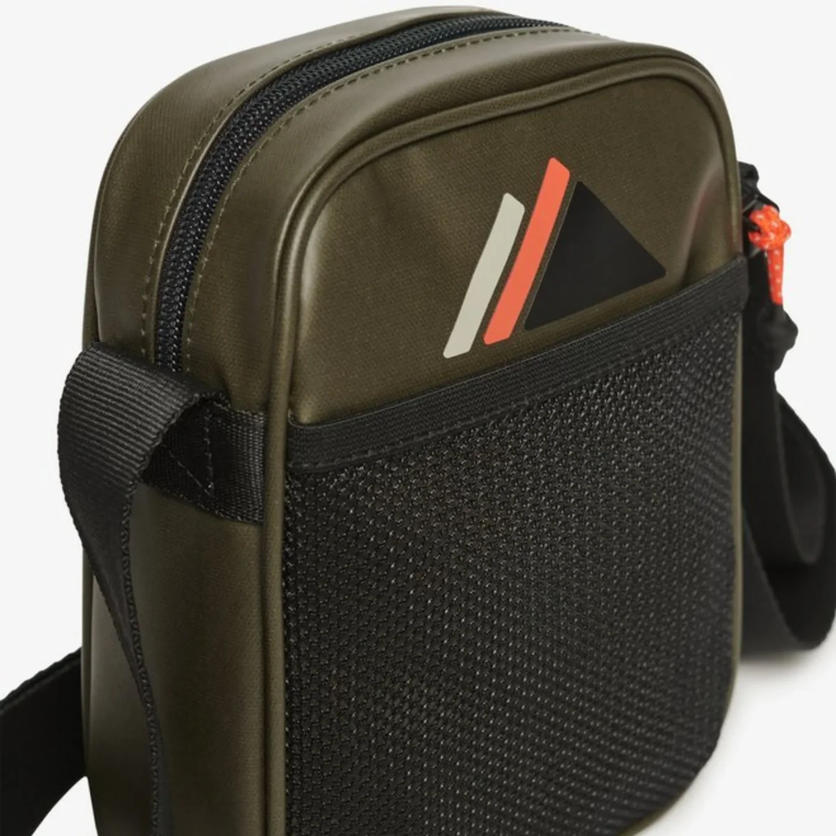 Superdry Borsello Tarp cross body camera bag olive green - immagine 4