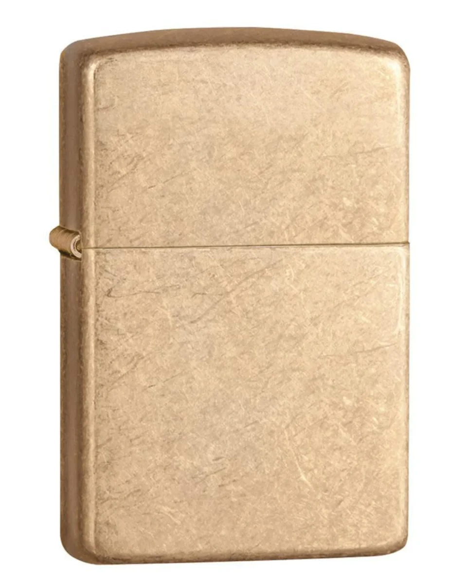 Zippo accendino Antivento, Ricaricabile Oro Armor 28496