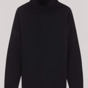 MAGLIA DONNA MORBIDA IN FILATO DI LANA NERO