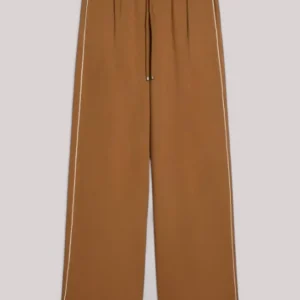 PANTALONE DONNA IN FELPA CUOIO