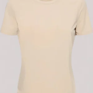 T-SHIRT DONNA BUGIA JERSEY BEIGE