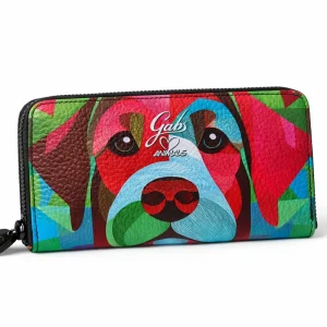 Gabs Portafoglio portamonete slot card zip around Pelle Gmoney17 Bull TRIP - BRACCO VERDE