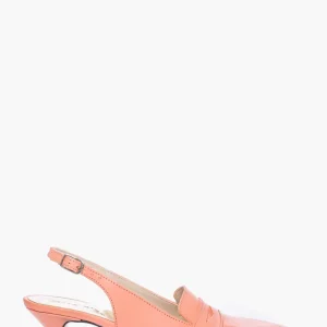 Décolleté 2531 pelle salmone