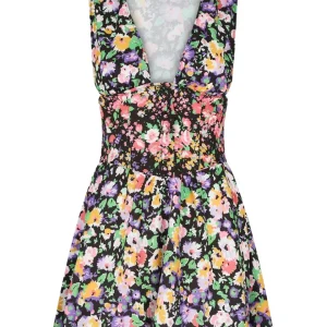 Mefui Vestito Corto 'rife' Multicolore Donna